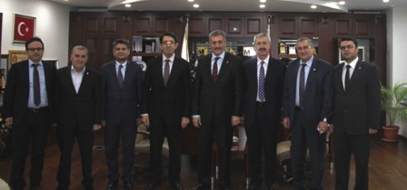 SMMMO’ya vergi dairesinden ziyaret