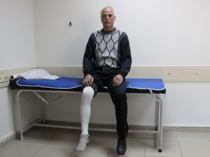Ameliyat olmasaydı ayağını kaybedecekti