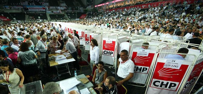 CHP'DE KURULTAY TARİHİ BELLİ OLDU