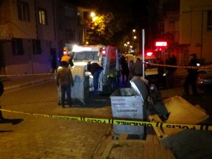 Uşak'ta çöp konteynerinde kafatası bulundu