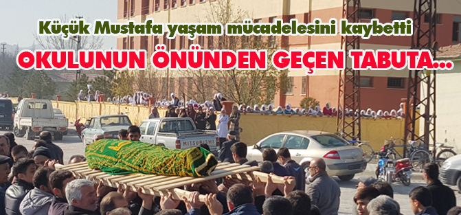 Küçük Mustafa yaşam mücadelesini kaybetti