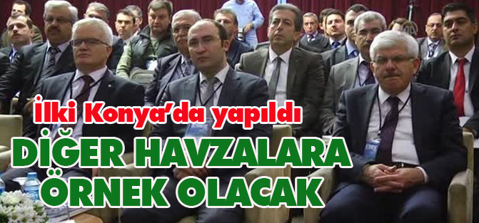 Konya Havzası Kuraklık Yönetim Planı Toplantısı Yapıldı