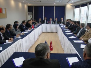 Konya Mali Müşavirler Odası ile Konya Vergi Dairesi Başkanlığından istişare toplantısı