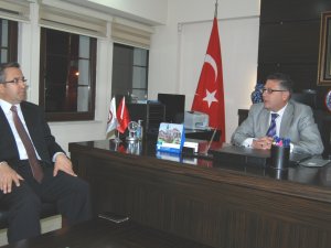 Emniyet Müdürü Mevlüt Demir’den Konya Eczacılar Odasına ziyaret
