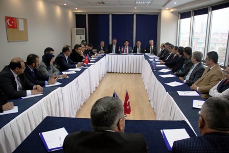 Konya SMMMO ve Vergi Dairesi Başkanlığından istişare toplantısı
