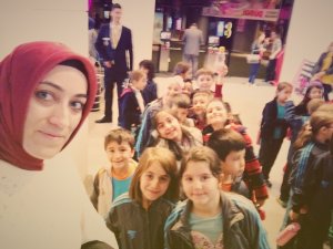 Armağan Koleji’ndeki çocuklar gönüllerince eğlendi