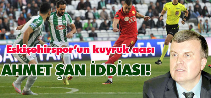 Eshişehirspor'un kuyruk acısı: Ahmet Şan hakem odasına girdi!