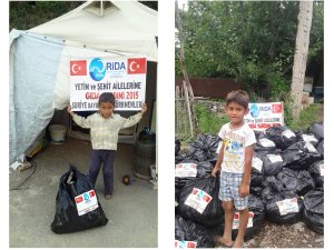 RİDA'dan Bayırbucak Türkmenlerine yardım