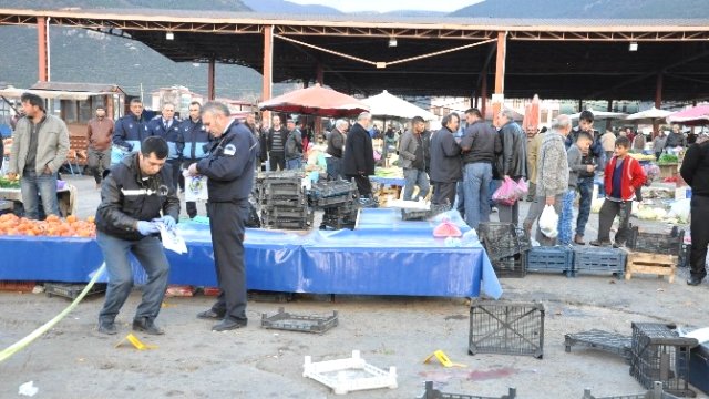 Konya'da Pazar Yerinde Silahlı Kavga