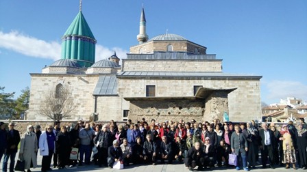 Bakırköy Belediyesi’nden Mevlana Müzesi’ne ziyaret