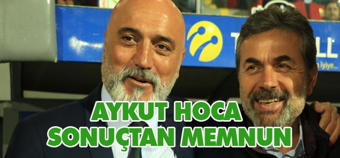 Hoca, sonuçtan memnun
