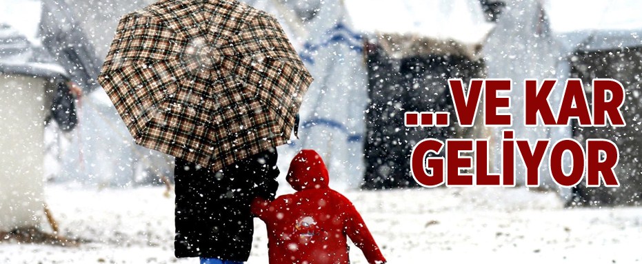 Kar geliyor! Meteoroloji uyardı