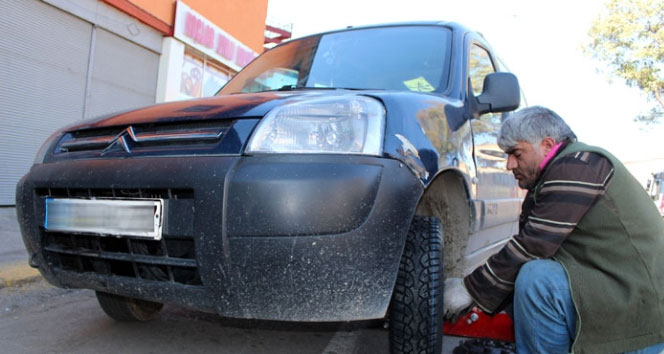 Kış lastiği uygulaması başladı