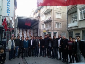 Konya Ülkü Ocakları'ndan Bayırbucak Türkmenlerine yardım