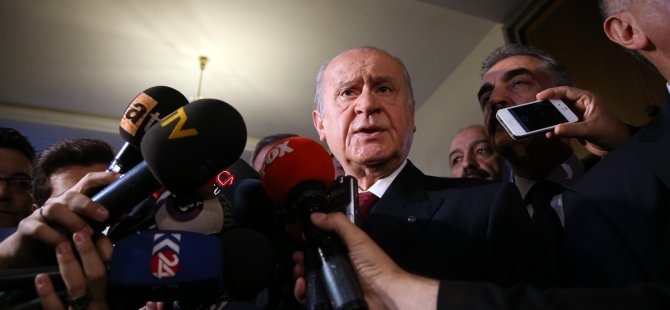 Devlet Bahçeli'den adaylardan birisi için Fethullahçı nitelemesi
