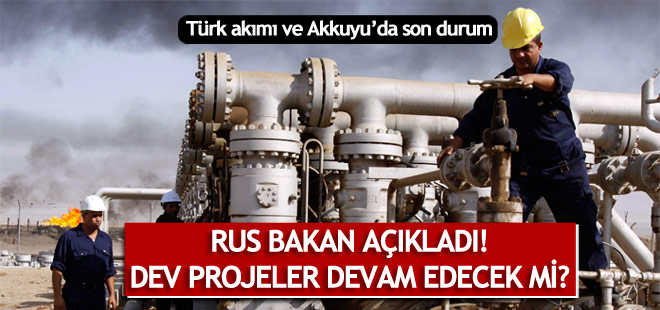 Rusya'dan Türk Akımı ve Akkuyu açıklaması