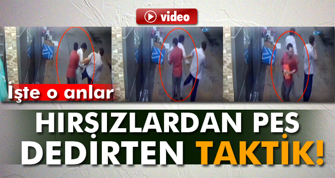 Soyulduğunu anlamadı bile!