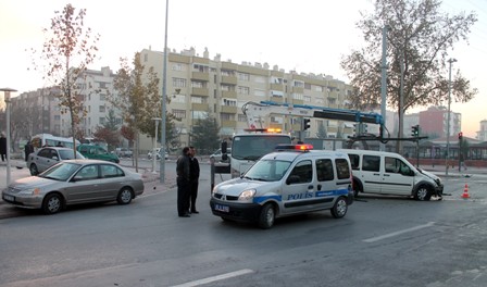 Ilgın'da trafik kazası: 1 yaralı