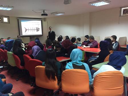 Çözüm Temel Lisesi’nde seminer