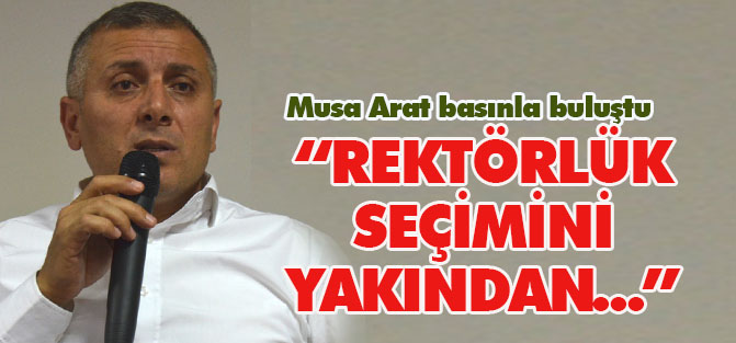 İl Başkanı Arat basınla buluştu
