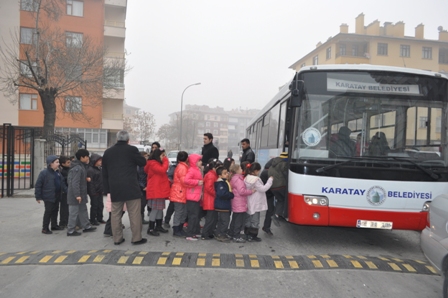 Karatay’da uygulamalı geri dönüşüm eğitimi
