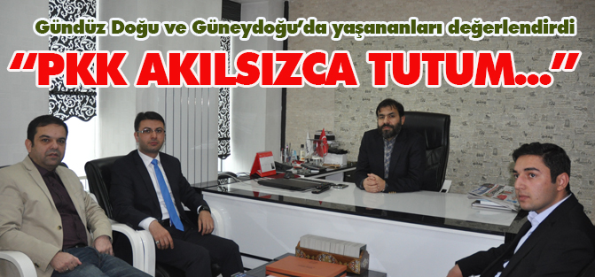 Emanullah Gündüz: PKK akılsızca tutum içinde