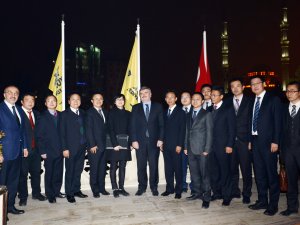 Çin Büyükelçi, Akyürek'i ziyaret etti