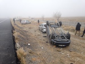 Konya'da zincirleme kaza: 12 araç birbirine girdi