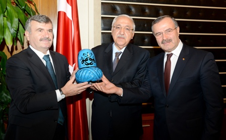 Sanayicilerden Başkan Akyürek’e ziyaret