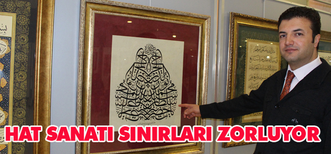 Fatih Özkafa Hat Sergisi büyük ilgi gördü...