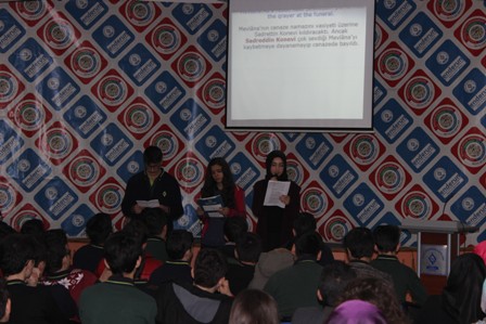 Enderun Liselerinde Hz. Mevlânâ Anıldı