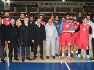 Başkan Yalçınkaya moral verdi