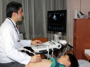 Konya'da kapalı yöntemle kalp deliği kapatıldı