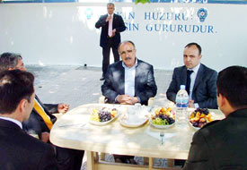 Bakan Atalay'ın güzergah ziyaretleri