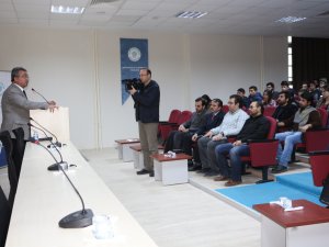 Başkan Hançerli genç mühendis adaylarına bilgi ve tecrübelerini aktardı