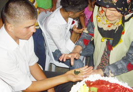 'Kınalı Kuzular'a uğurlama