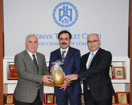 Aydın, KTO’yu ziyaret etti