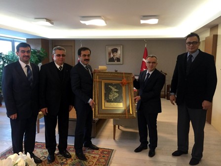 Öztürk’ten Bakan Ağbal’a ziyaret