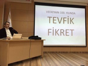 Aydınlar Ocağı’nda Tevfik Fikret anlatıldı