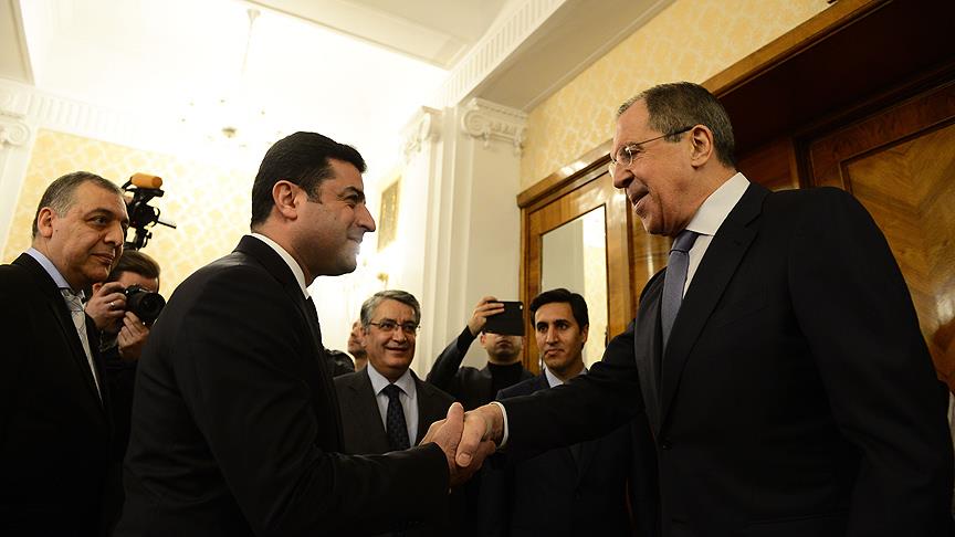 Demirtaş-Lavrov görüşmesinde PYD'ye destek teklifi