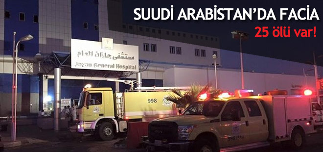Suudi Arabistan'da facia: 25 ölü