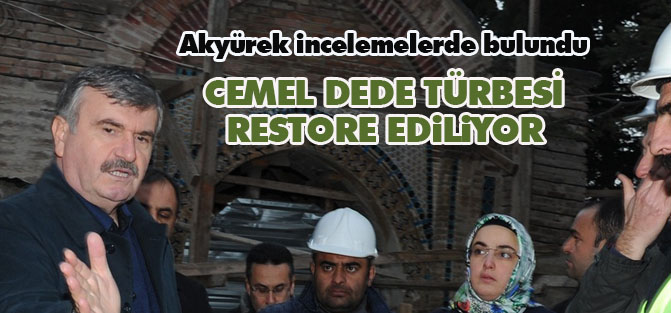 Cemel Ali Dede Türbesi ve mescidi restore ediliyor