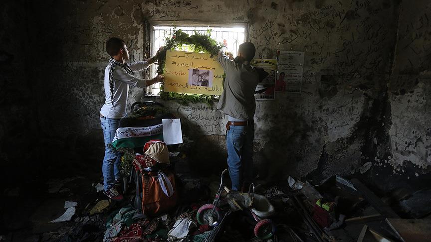 Filistinli bebeğin yakılmasını dans ederek kutladılar