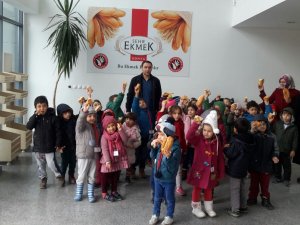 Miniklerin Şehrekmek fabrikası gezisi
