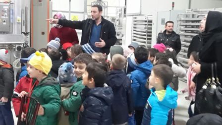 Miniklerin Şehrekmek fabrikası gezisi