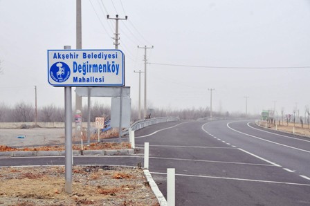 Yeni mahallelere yeni tabela