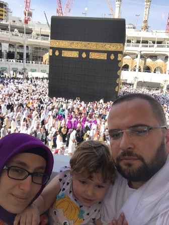 Küçükduran ailesinin  Umre mutluluğu