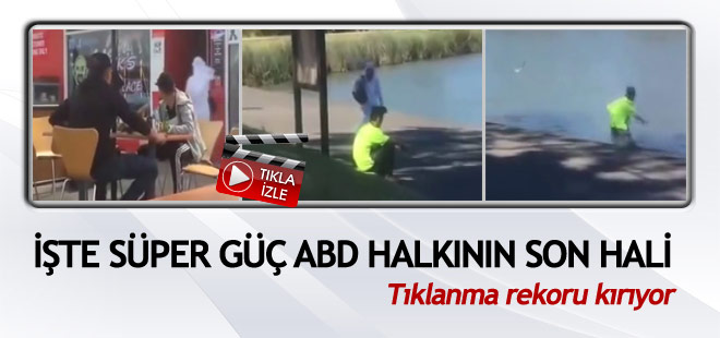 İşte süper güç ABD halkının son hali