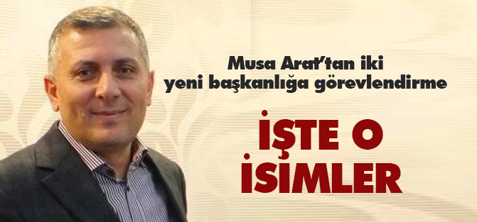 AK Parti Konya İl Başkanlığı'nda iki yeni görevlendirme