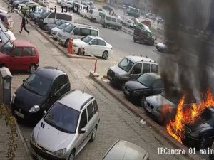 Konya'da araç yakan kundakçılar tutuklandı